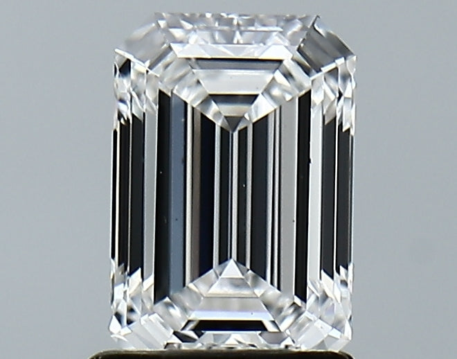 Lab-Grown 1.31 Carat Emerald Cut Diamond color D Clarity VS1, precious stones, engagement diamonds