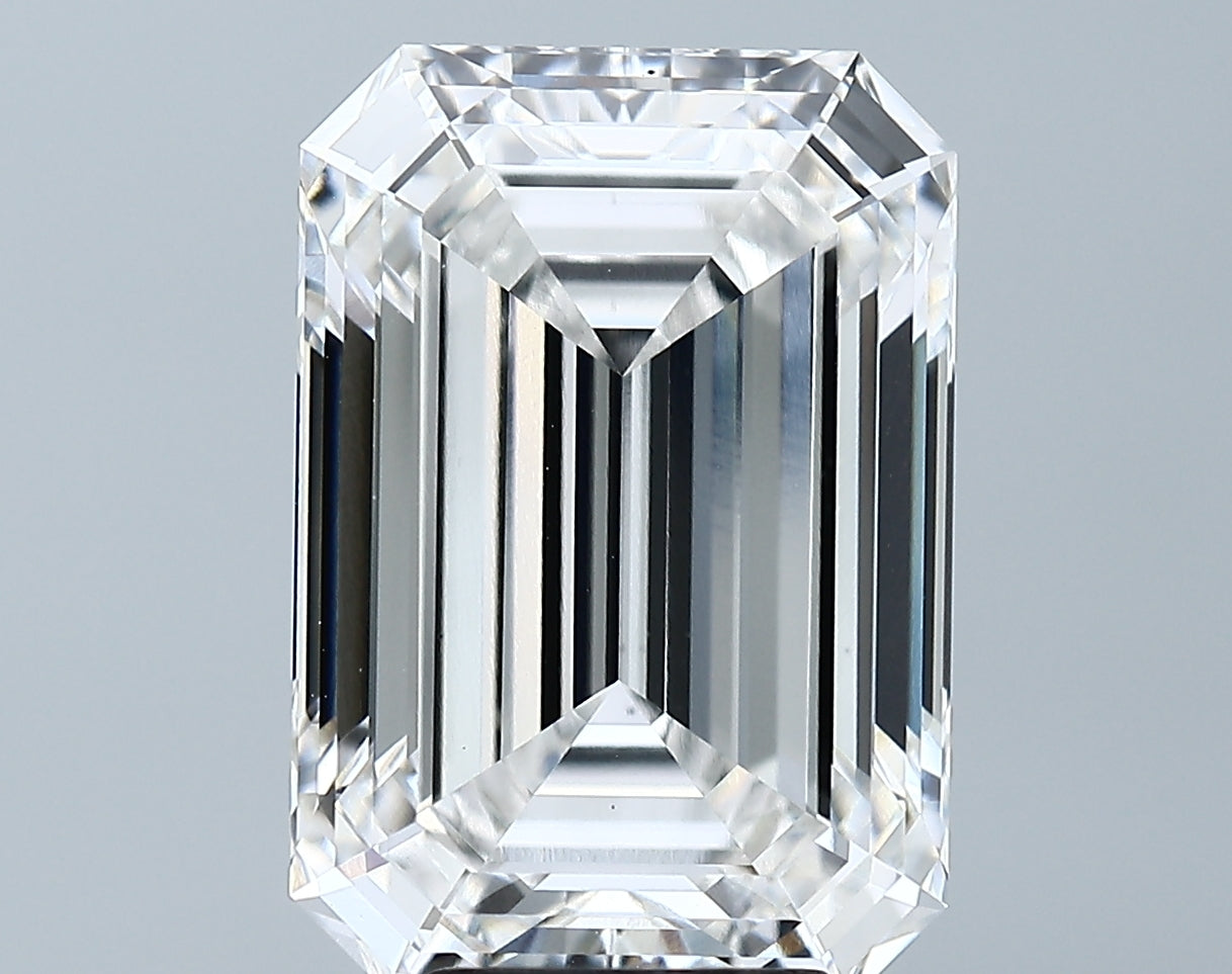 Lab-Grown 7.11 Carat Emerald Cut Diamond color F Clarity VS1 With GIA Certificate, precious stones, engagement diamonds
