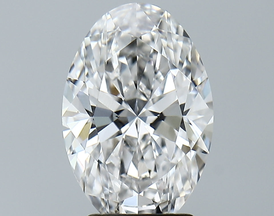 Lab-Grown 2.89 Carat Oval Shape Diamond color E Clarity VVS2, precious stones, engagement diamonds