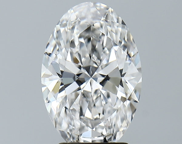 Lab-Grown 2.89 Carat Oval Shape Diamond color E Clarity VVS2, precious stones, engagement diamonds