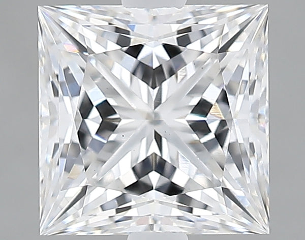 Lab-Grown 2.23 Carat Princess Cut Diamond color E Clarity VS1, precious stones, engagement diamonds