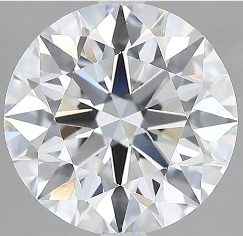 Lab-Grown 2.65 Carat Round Brilliant Diamond color D Clarity VS1 With GIA Certificate, precious stones, engagement diamonds
