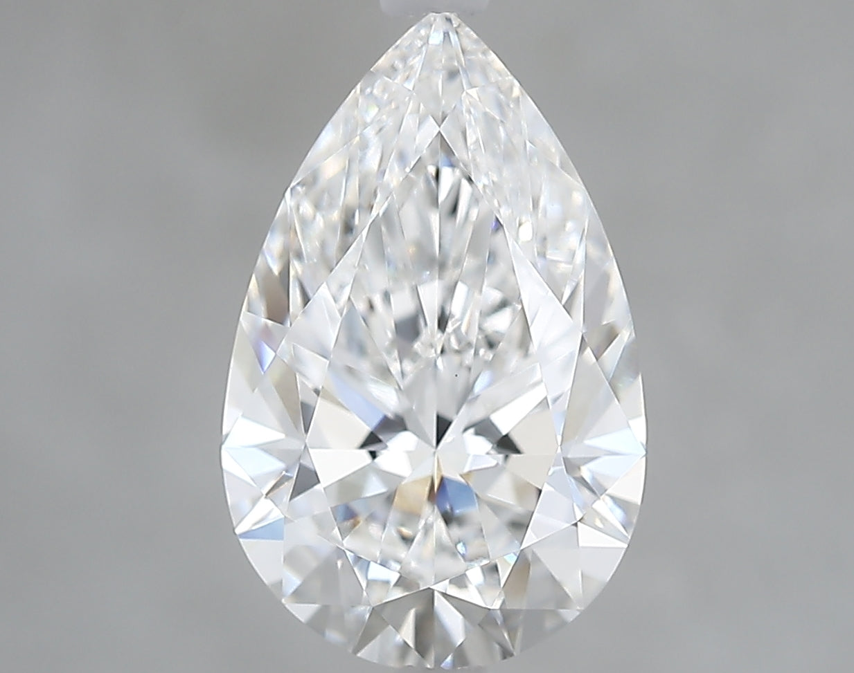 Lab-Grown 2.70 Carat Pear Shape Diamond color D Clarity VVS2, precious stones, engagement diamonds