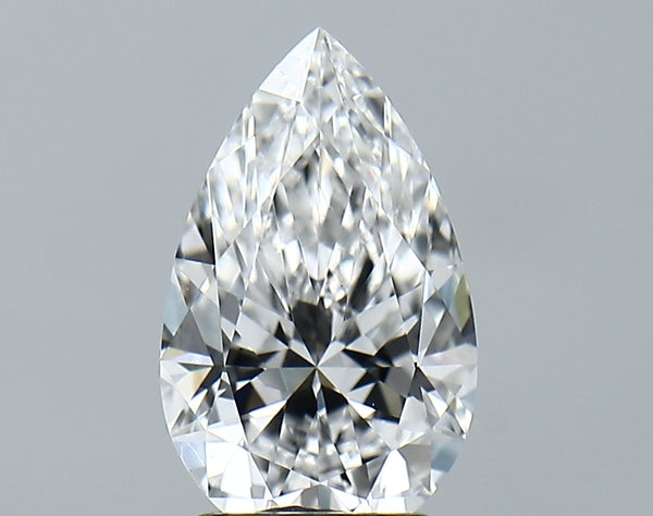 Lab-Grown 2.10 Carat Pear Shape Diamond color E Clarity VS1 With GIA Certificate, precious stones, engagement diamonds
