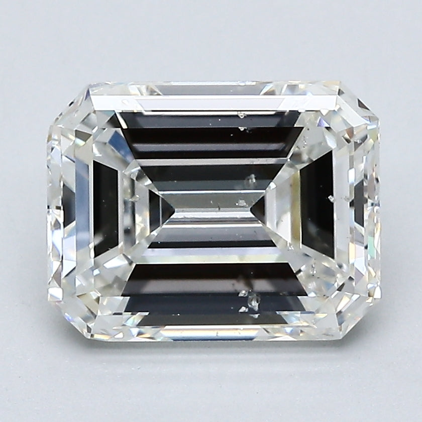 GIA Certified 2.76 Ct Emerald Cut Diamond Loose H-SI2 Natural, natural diamonds, precious stones, engagement diamonds