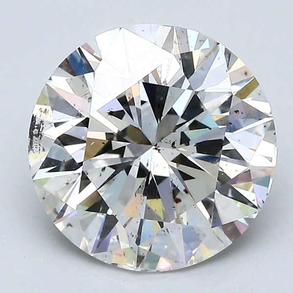 3.53 Carat Round Brilliant Natural Mined Diamond H Color SI2 Clarity With GIA Certificate, natural diamonds, precious stones, engagement diamonds