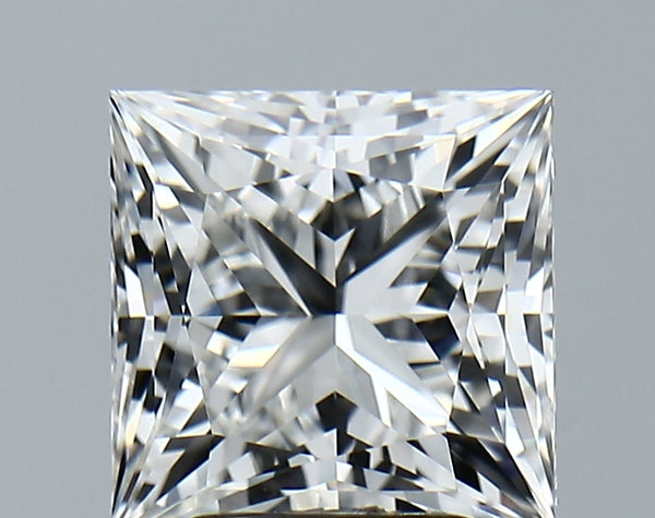 Lab-Grown 3.57 Carat Princess Cut Diamond color E Clarity VVS2, precious stones, engagement diamonds
