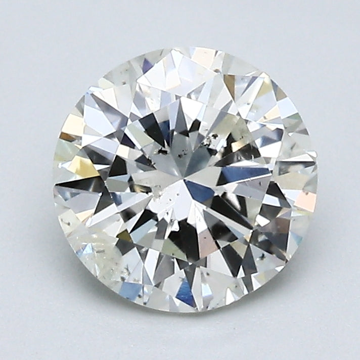 1.37 Carat Round Brilliant Natural Mined Diamond K Color I1 Clarity With GIA Certificate, natural diamonds, precious stones, engagement diamonds