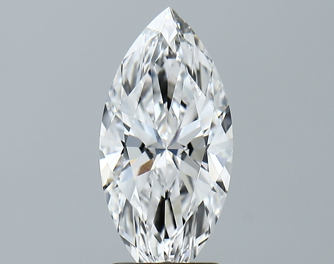 Lab-Grown 2.10 Carat Marquis Shape Diamond color D Clarity VVS1 With GIA Certificate, precious stones, engagement diamonds
