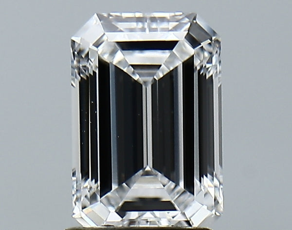 Lab-Grown 1.56 Carat Emerald Cut Diamond color D Clarity VVS2 With GIA Certificate, precious stones, engagement diamonds