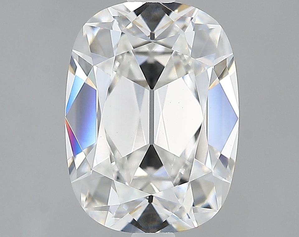 Lab-Grown 2.35 Carat Antique Cushion Cut Diamond color E Clarity VVS2, precious stones, engagement diamonds