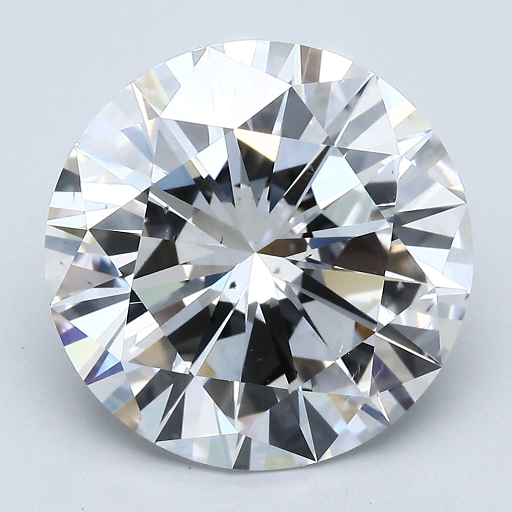 GIA Certified 6.18 Carat Round Brilliant Diamond Natural G-SI1 Loose, natural diamonds, precious stones, engagement diamonds