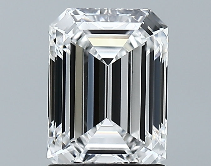 Lab-Grown 1.63 Carat Emerald Cut Diamond color E Clarity VVS2 With GIA Certificate, precious stones, engagement diamonds