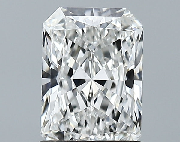 Lab-Grown 1.27 Carat Radiant Cut Diamond color F Clarity VS1 With GIA Certificate, precious stones, engagement diamonds