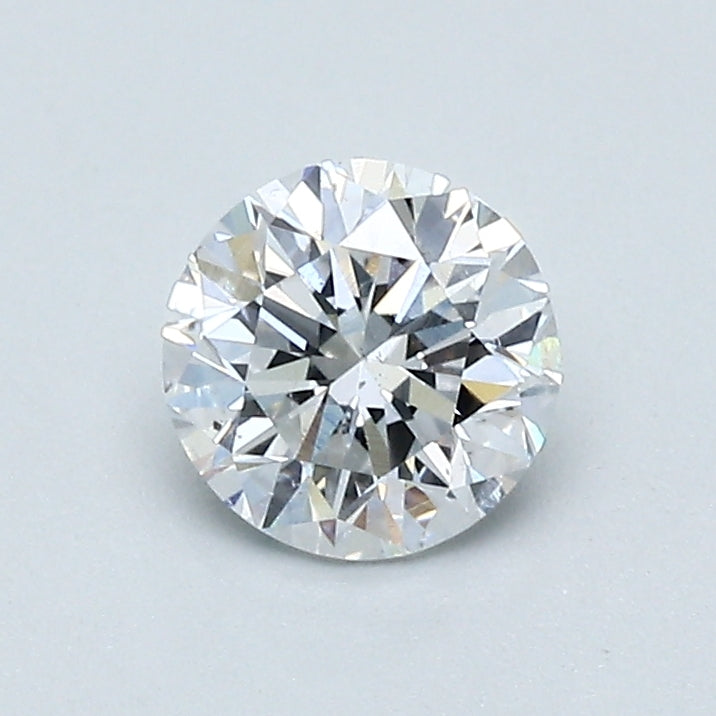 0.68 Carat Round Brilliant Natural Mined Diamond D Color I1 Clarity With GIA Certificate, natural diamonds, precious stones, engagement diamonds