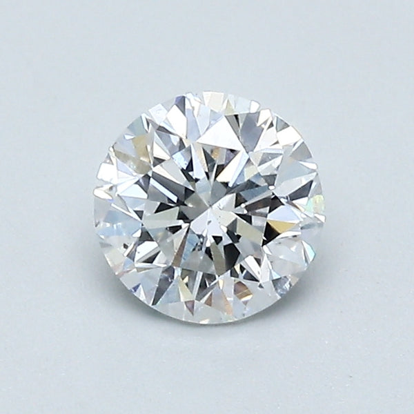 0.68 Carat Round Brilliant Natural Mined Diamond D Color I1 Clarity With GIA Certificate, natural diamonds, precious stones, engagement diamonds
