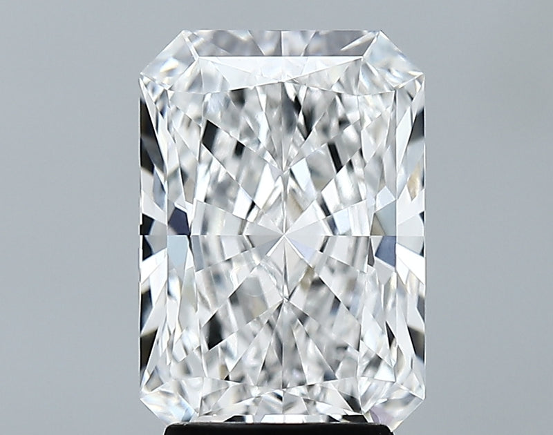 Lab-Grown 3.14 Carat Radiant Cut Diamond color E Clarity VVS2 With GIA Certificate, precious stones, engagement diamonds