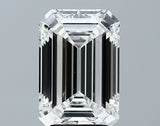 Lab-Grown 4.09 Carat Emerald Cut Diamond color E Clarity VVS2 With GIA Certificate, precious stones, engagement diamonds