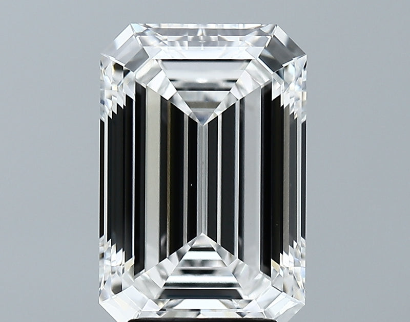 Lab-Grown 4.09 Carat Emerald Cut Diamond color E Clarity VVS2 With GIA Certificate, precious stones, engagement diamonds