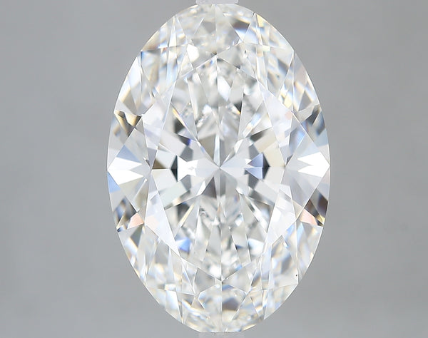Lab-Grown 6.52 Carat Oval Shape Diamond color E Clarity VVS2, precious stones, engagement diamonds