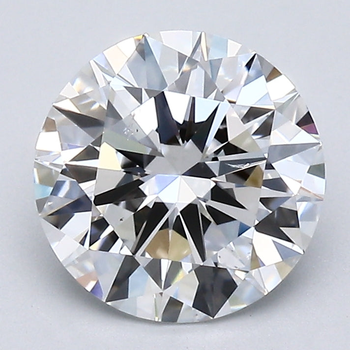2.05 Carat Round Brilliant Diamond Loose Natural D-SI1 GIA, natural diamonds, precious stones, engagement diamonds