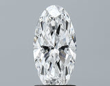 Lab-Grown 1.28 Carat Oval Shape Diamond color D Clarity VS2 With GIA Certificate, precious stones, engagement diamonds