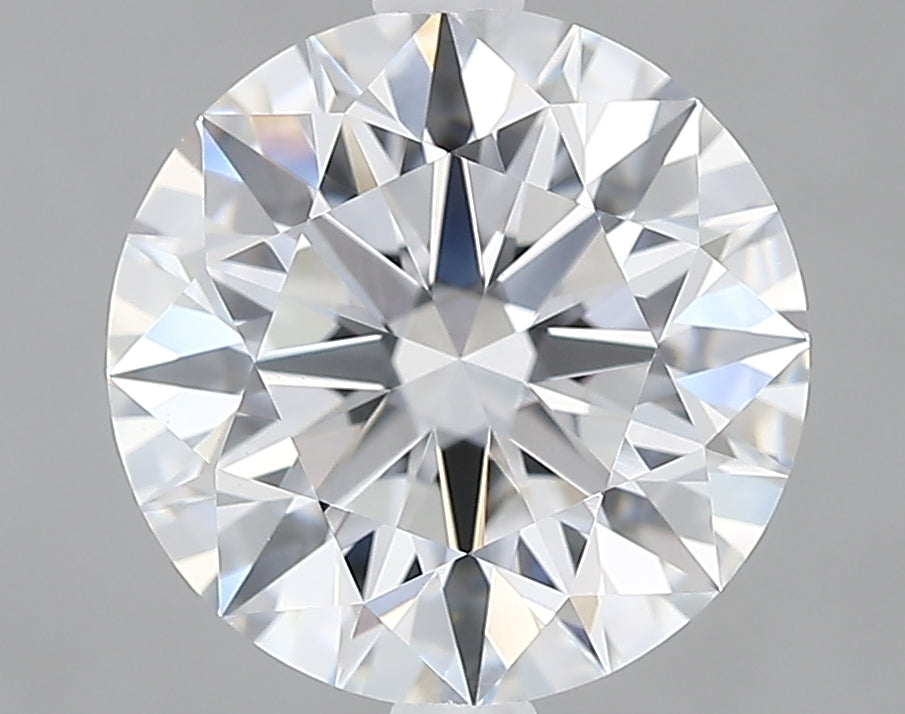 Lab-Grown 2.71 Carat Round Brilliant Diamond color E Clarity VVS2, precious stones, engagement diamonds