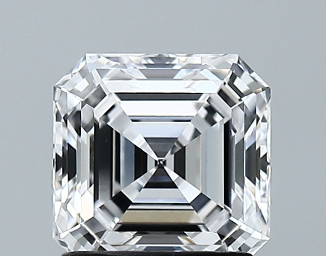 Lab-Grown 1.49 Carat Asscher Cut Diamond color D Clarity VVS2 With GIA Certificate, precious stones, engagement diamonds
