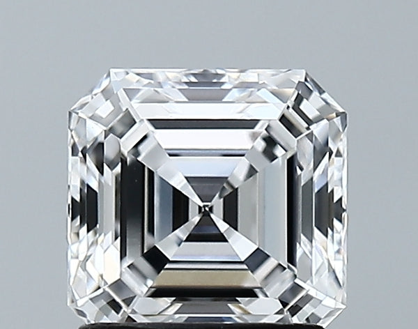 Lab-Grown 1.49 Carat Asscher Cut Diamond color D Clarity VVS2 With GIA Certificate, precious stones, engagement diamonds