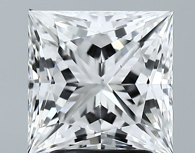Lab-Grown 2.68 Carat Princess Cut Diamond color D Clarity VS2 With GIA Certificate, precious stones, engagement diamonds