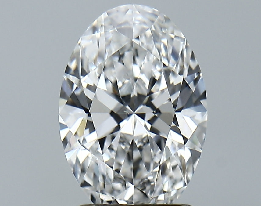 Lab-Grown 2.18 Carat Oval Shape Diamond color D Clarity VVS2 With GIA Certificate, precious stones, engagement diamonds