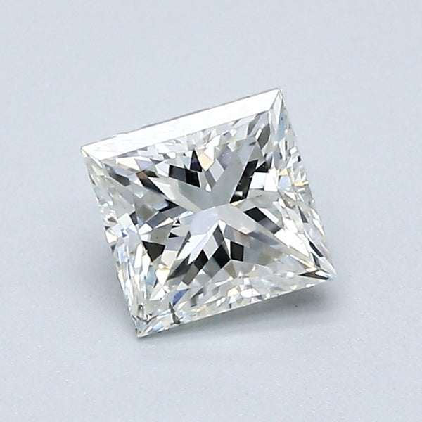 0.71 Carat Princess Cut Natural Mined Diamond I Color SI1 Clarity With GIA Certificate, natural diamonds, precious stones, engagement diamonds