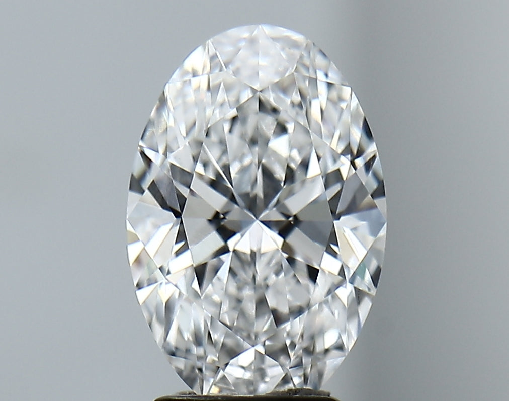 Lab-Grown 2.67 Carat Oval Shape Diamond color D Clarity VVS2 With GIA Certificate, precious stones, engagement diamonds