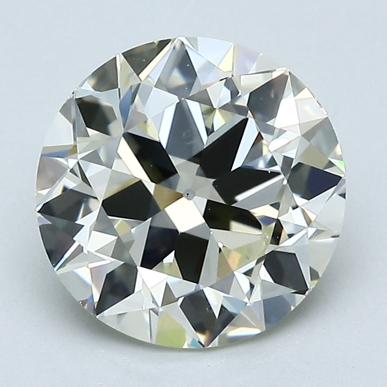 2.55 Carat Old European Cut Diamond L-VS2 Heritage Cut Bridal GIA Certified, natural diamonds, precious stones, engagement diamonds