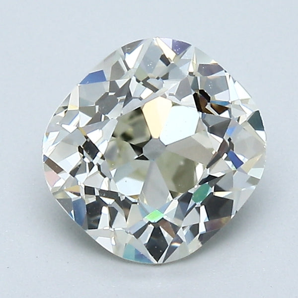 1.73 Carat Old Miner Cut Diamond color K Clarity VS1, natural diamonds, precious stones, engagement diamonds