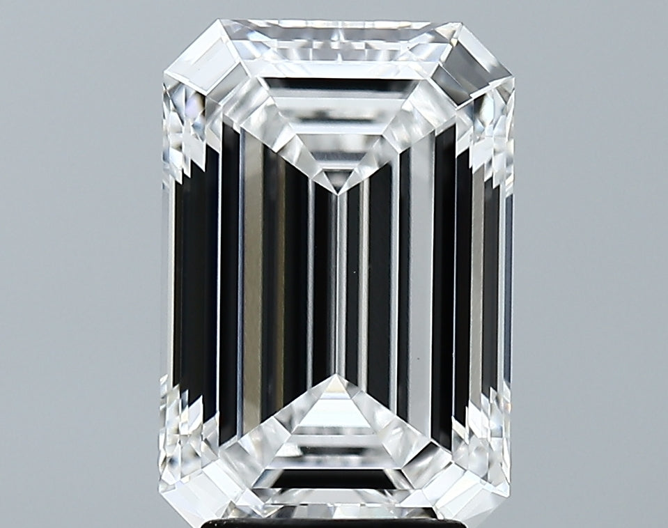 Lab-Grown 3.70 Carat Emerald Cut Diamond color E Clarity VS1 With GIA Certificate, precious stones, engagement diamonds