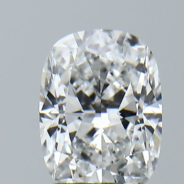 Lab-Grown 1.78 Carat Cushion Brilliant Diamond color E Clarity VVS2, precious stones, engagement diamonds