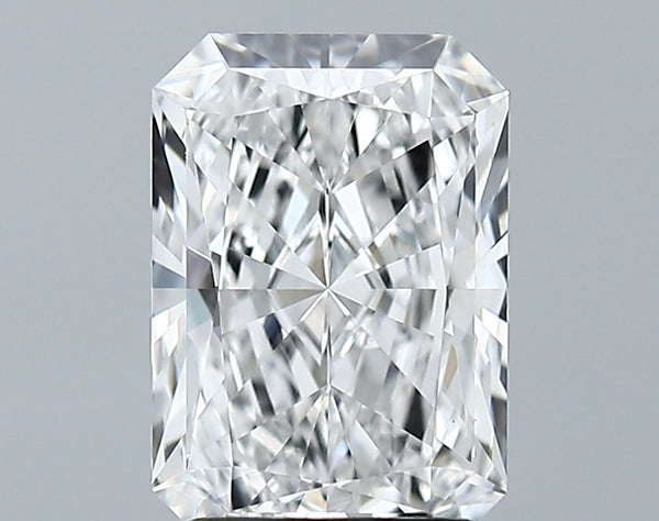 Lab-Grown 2.59 Carat Radiant Cut Diamond color E Clarity VS1 With GIA Certificate, precious stones, engagement diamonds