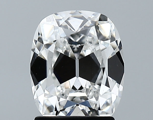 Lab-Grown 1.85 Carat Antique Cushion Cut Diamond color F Clarity VS2 With GIA Certificate, precious stones, engagement diamonds