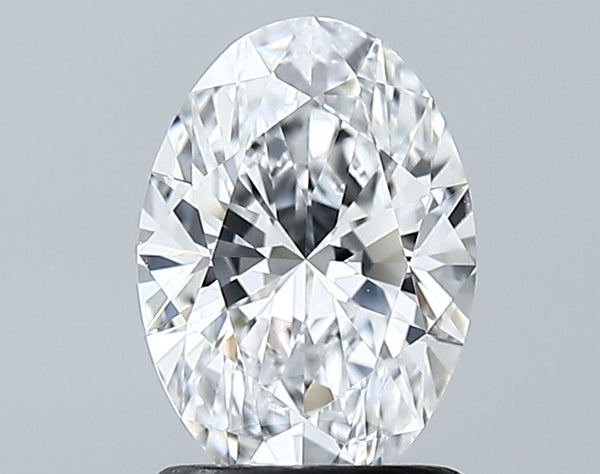 Lab-Grown 1.24 Carat Oval Shape Diamond color D Clarity VVS2 With GIA Certificate, precious stones, engagement diamonds
