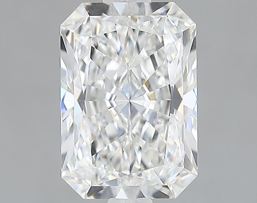 Lab-Grown 1.58 Carat Radiant Cut Diamond color E Clarity IF, precious stones, engagement diamonds