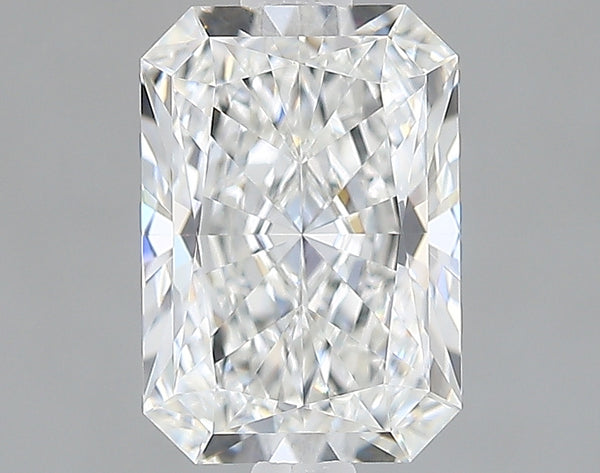 Lab-Grown 1.58 Carat Radiant Cut Diamond color E Clarity IF, precious stones, engagement diamonds