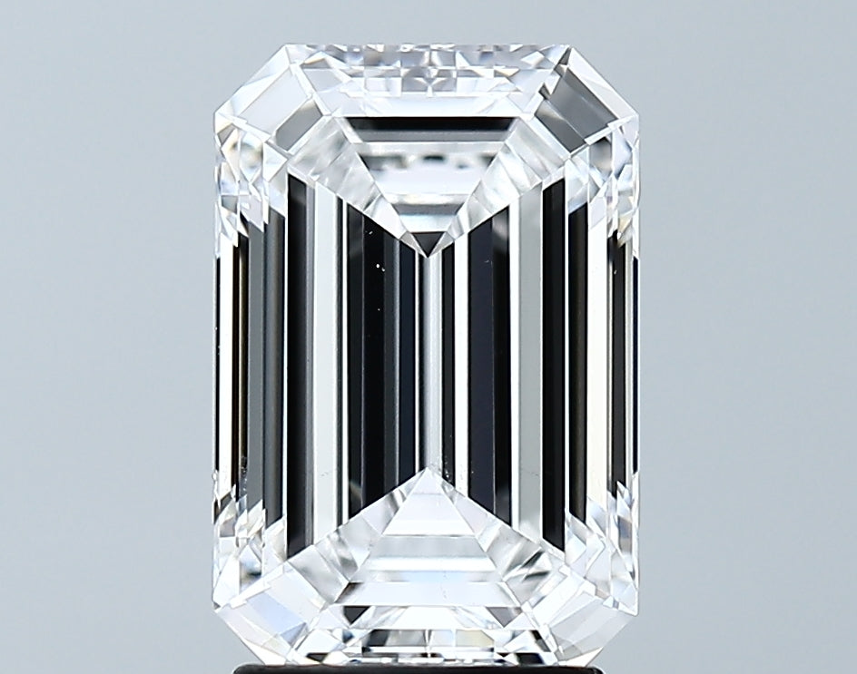 Lab-Grown 2.81 Carat Emerald Cut Diamond color D Clarity VS2 With GIA Certificate, precious stones, engagement diamonds