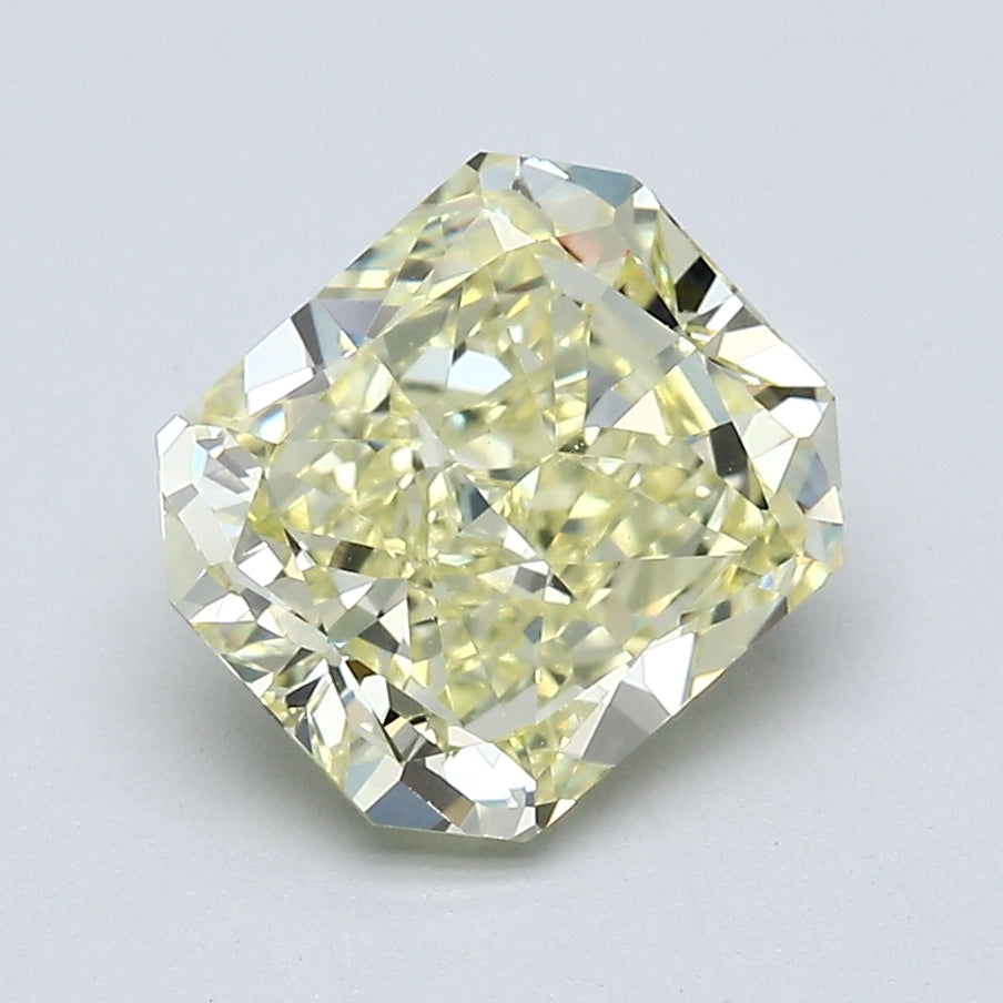 GIA Certified 2.03 Ct Radiant Cut Diamond FANCY YELLOW-VVS2 Loose Natural, natural diamonds, precious stones, engagement diamonds