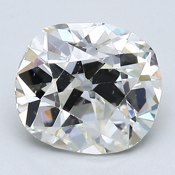 2.45 Carat Old Miner Cut Antique Natural Mined Diamond J Color SI1 Clarity With GIA Certificate, natural diamonds, precious stones, engagement diamonds