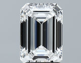 Lab-Grown 2.87 Carat Emerald Cut Diamond color E Clarity VVS1 With GIA Certificate, precious stones, engagement diamonds