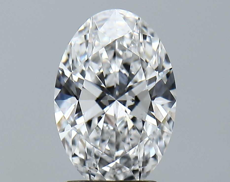 Lab-Grown 2.29 Carat Oval Shape Diamond color D Clarity VVS2 With GIA Certificate, precious stones, engagement diamonds