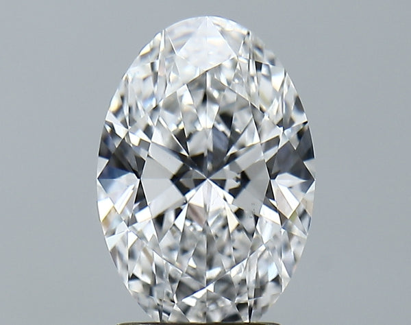 Lab-Grown 2.29 Carat Oval Shape Diamond color D Clarity VVS2 With GIA Certificate, precious stones, engagement diamonds
