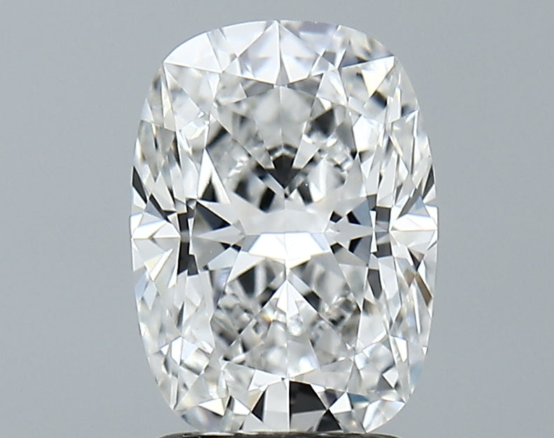 Lab-Grown 1.84 Carat Cushion Brilliant Diamond color E Clarity VVS2, precious stones, engagement diamonds