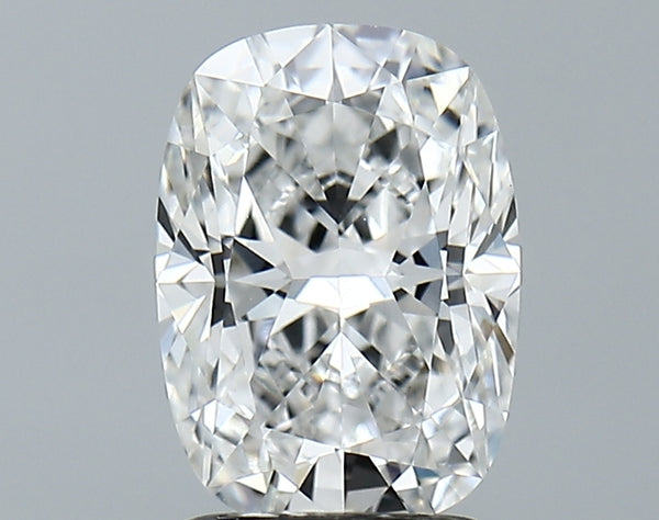 Lab-Grown 1.84 Carat Cushion Brilliant Diamond color E Clarity VVS2, precious stones, engagement diamonds